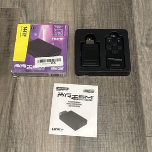 Prism HDMI Adapter for GameCube - AV to HDMI Converter/Upscaler for 1080P Sup...